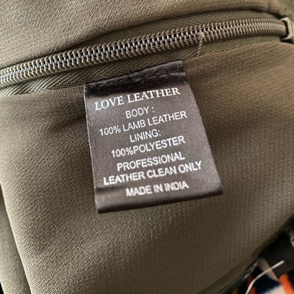 LOVE LEATHER *NWT* Leather Skirt - Picture 5 of 7